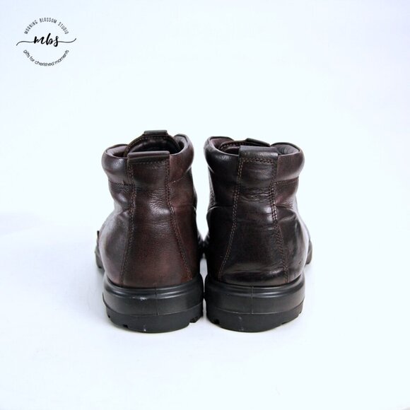Ecco CityTray Avant Leather Ankle Boots Brown Men EU 46 US‎ 12-12.5 main image 3